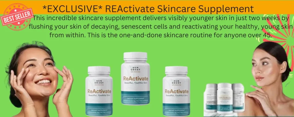 Exclusive ReActivate Skincare Supplement